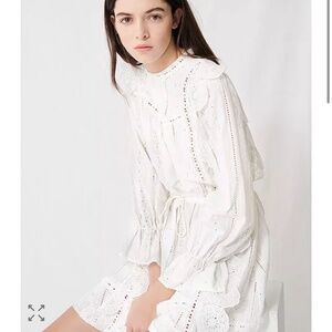 Maje White Dress